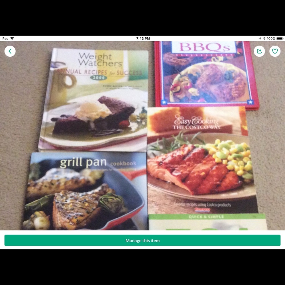 Four Cookbooks